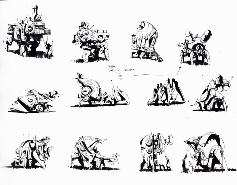 Illustration for article titled Some Kick-Ass Robot Designs From One of Hawken's Artists